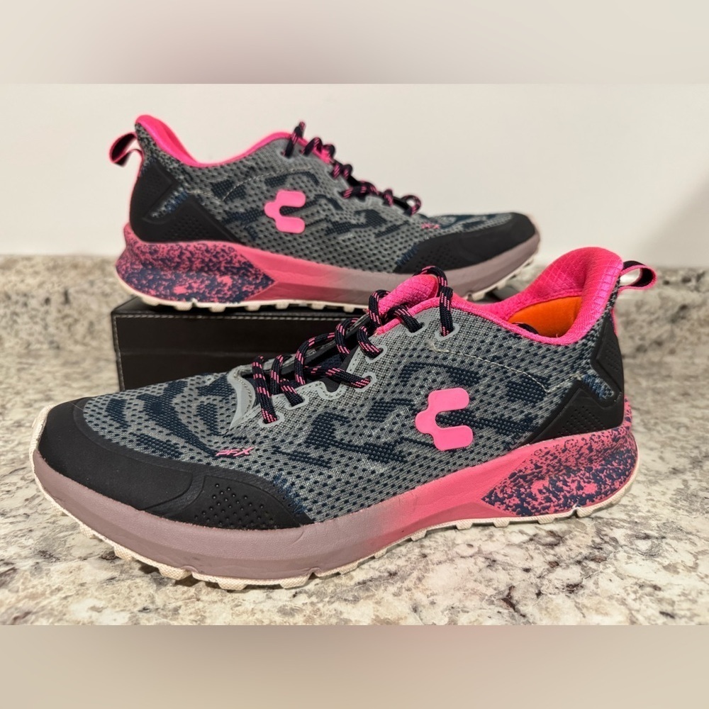 Charly Akoyo Trail Running PFX Athletic Shoes Women’s Size 9.5 Black Pink